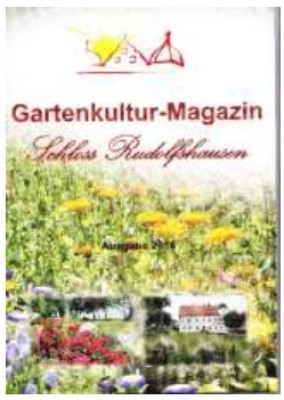 Garden culture magazine Schloss Rudolfshausen